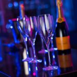 monte carlo flute glass