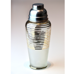 Mid Century Glass Cocktail Shaker, Czechoslovakia, 1960s