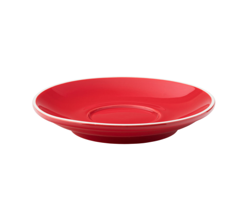 Barista Red Saucer 6"