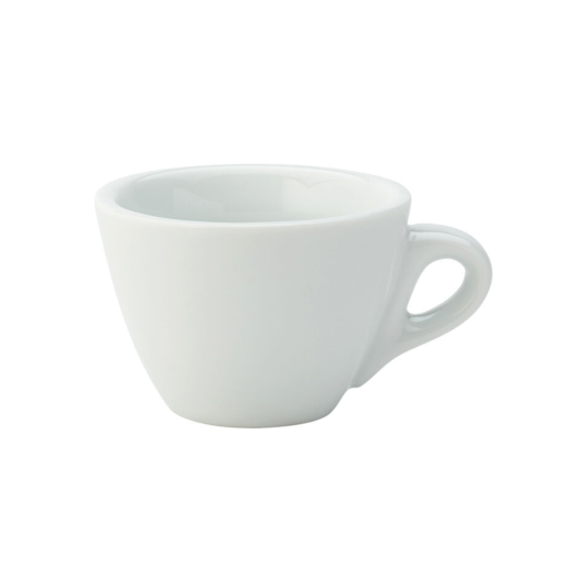 Barista Flat White White Cup