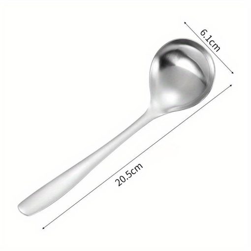 "Sleek" Heavy-Duty Stainless Steel Soup Ladle