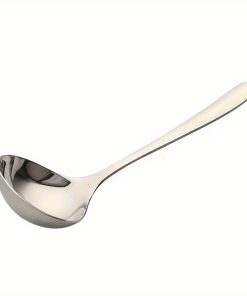 "Sleek" Heavy-Duty Stainless Steel Soup Ladle