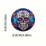 6pcs Day Of The Dead Coasters