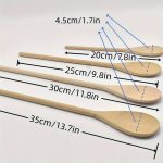 4-Piece Maple Wood Spoon Set - Image 4
