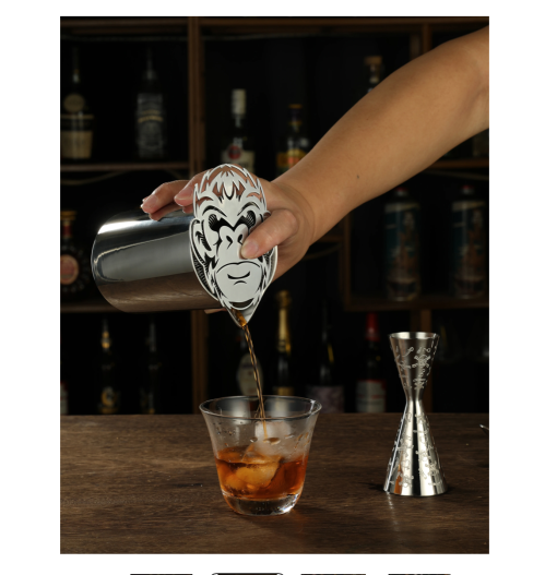 Monkey Shape Design Cocktail Strainer