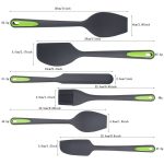 6pcs Silicone Spatula