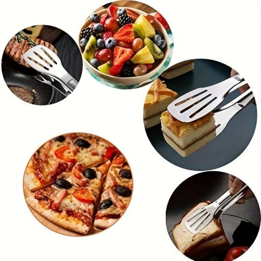 Premium Stainless Steel Multifunctional Tongs