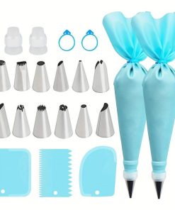 21pcs Piping Bags And Tips Set