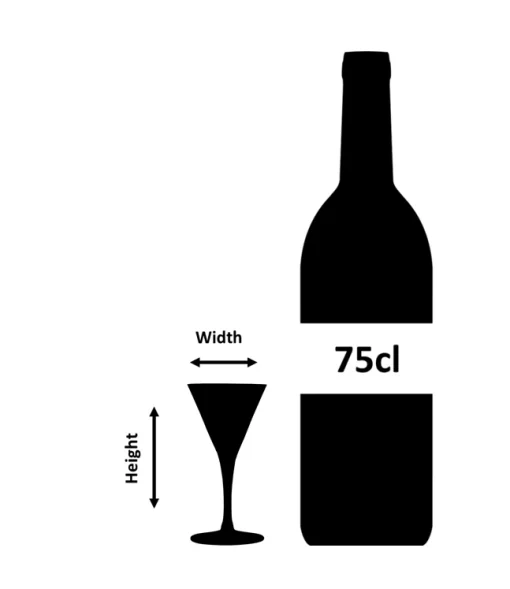 Mini Martini Glass Verdot 4.5cl - Image 2